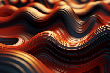 Abstract fluid wavy colourful background