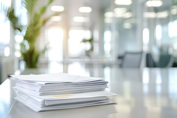 Advantages of Transitioning to a Paperless Office: Decreased Paper Consumption and Environmental Benefits. Concept Increased Efficiency, Cost Savings, Enhanced Security, Reduced Clutter