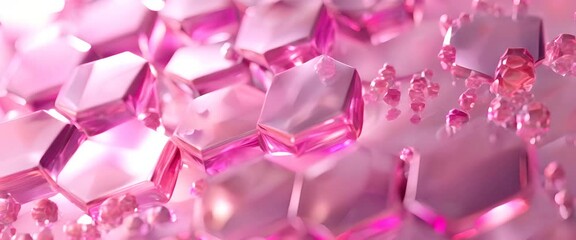 3D rendering of hexagonal skin layers being smoothed by bakuchiol, a retinol alternative - Powered by Adobe