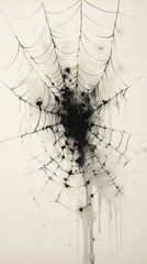 Spider arachnid invertebrate concentric. - obrazy, fototapety, plakaty