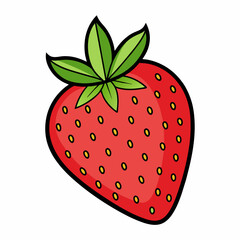 strawberry vector illustration