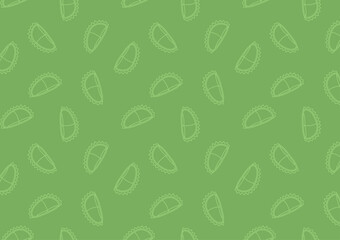 Durian pattern. Durian pattern on green background.