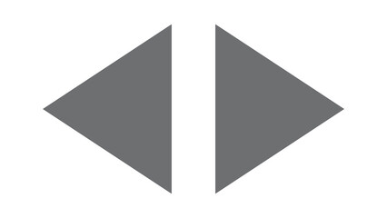  arrow right left arrow icon design illustration.