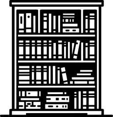 Bookcase icon 11