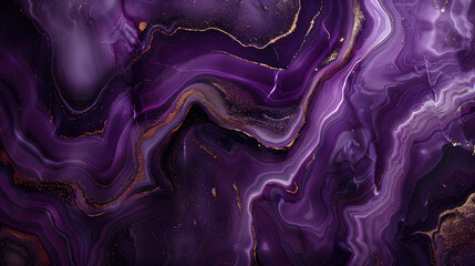 Dark purple marble texture background, counter top view of natural tiles stone in seamless glitter pattern and luxurious.