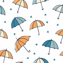 Beach umbrellas Sunny Beach Vibes