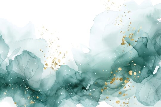 Plant watercolor background backgrounds white background splattered.