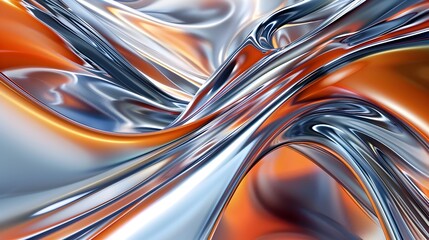 Vibrant Fluid Art Simulation: A Dynamic 3D Desktop Background of Swirling Neon Patterns