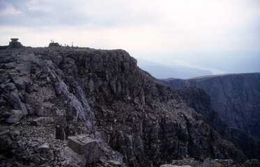 Ben Nevis - der höchste Berg Schottlands und Großbritanniens mit 1.345 Metern