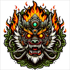 BARONG BALINESE INDONESIAN CULTURE