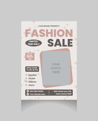 fashion sale flyer
