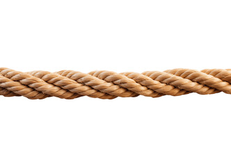 rope isolated on transparent background, cut out or PNG