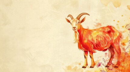 Goat image background for Eid al Adha muslim celebration day