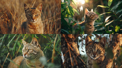 tiger in the jungle