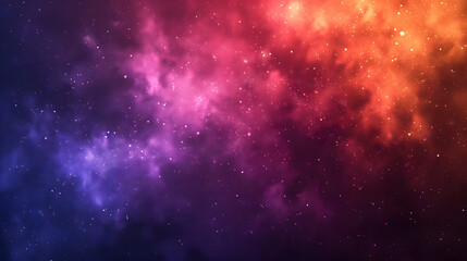 Enigmatic Cosmic Nebula with Radiant Colors in Deep Space