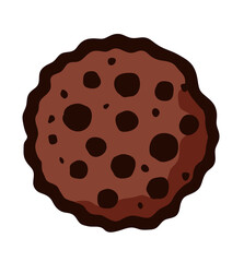 Choco chip, chocolate cookies