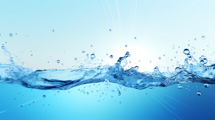 water wave splash background