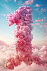 Fototapeta premium Cloud Number 1 in Pink Skies