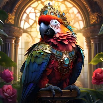 A colourful macow with gorgious look