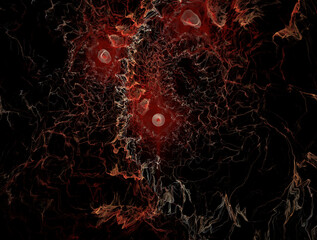 Imaginatory fractal abstract background Image