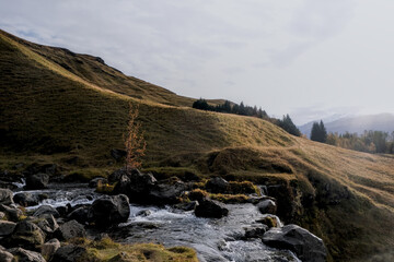 waterfall in iceland