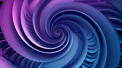 Vibrant purple and blue abstract swirl design for creative backgrounds