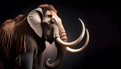 Obraz premium Portrait of a mammoth