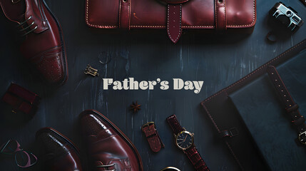 Happy father's day design background - 796841066