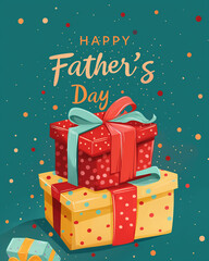 Happy father's day design background - 796841248