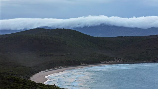 Bruny Island Sunset Clouds Timelapse Tasmania