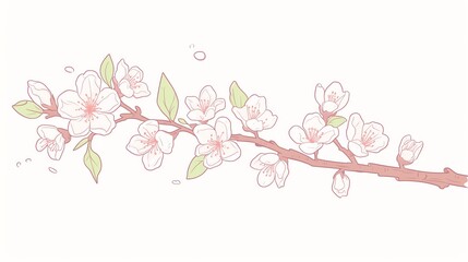 peach blossom, soft peach blossom