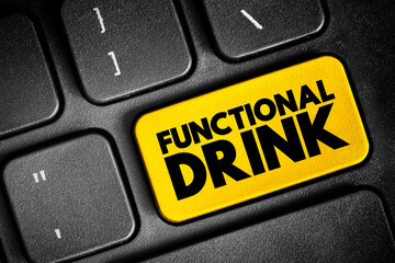 Functional drink - non-alcoholic drink which benefits specific bodily functions in addition to...