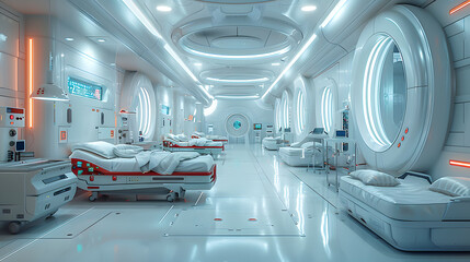 Futuristic Hospital: Robotic Technology Transforming Healthcare