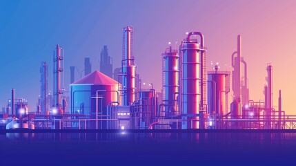 Fueling Tomorrow: Petrochemical Manufacturing Site