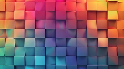 abstract background with multicolor tiles