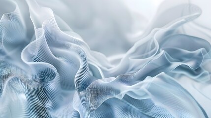 Obraz premium blue satin fabric background