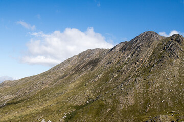 The rugged top of the Swartberg Pass in Western Cape, South Africa