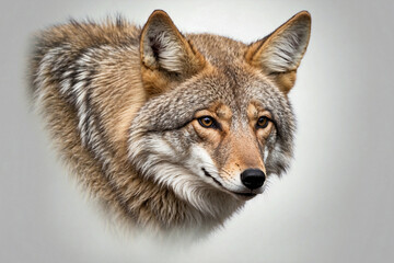 Close-up image of a Coyote