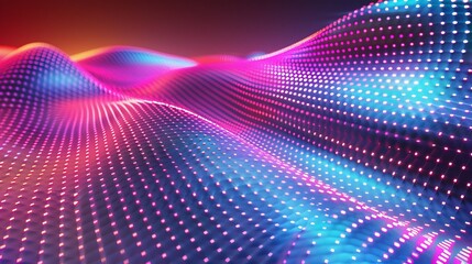 Grid Backgrounds: A 3D vector illustration of a grid background with overlapping squares