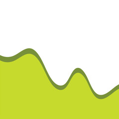 Divider Header for App, Banners or Posters. Set of Template Dividers Shapes for Website. Curve Lines, Drops, Wave Collection of Design Element for Top, Bottom Page Web Site.