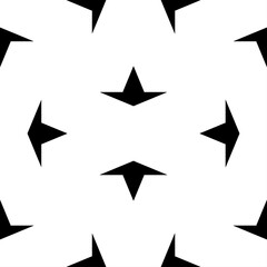 Geometric ornament. Figures wallpaper. Shapes background. Mosaic motif. Polygons backdrop. Digital paper, textile print, web designing, abstract. Seamless surface pattern design. Vector artwork