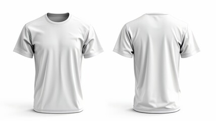 A white shirt with a collar and sleeves