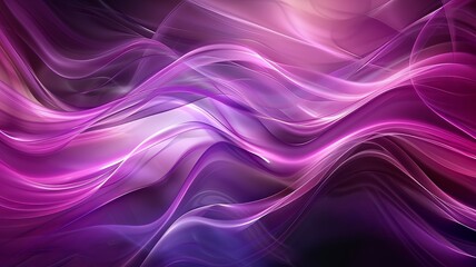 Fototapeta premium A purple wave with a black background