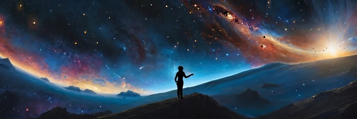 Fototapeta premium alien planet earth