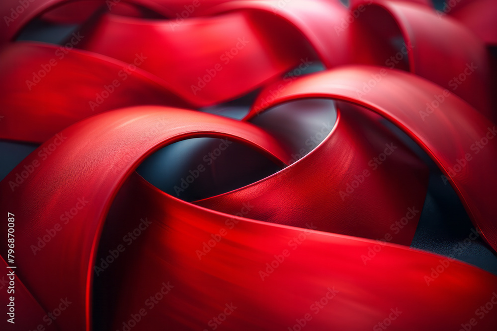 Aufkleber a design of overlapping rings, creating a sense of unity and continuity,