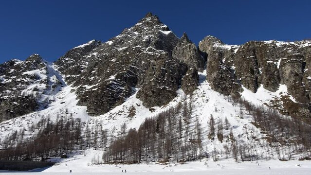 Magic under the snow, the Devero alp in winter