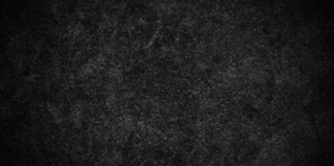 Black stone wall texture grunge rock surface. dark gray concrete background backdrop. wide panoramic banner. old wall stone for dark black distressed grunge background wallpaper rough concrete wall.