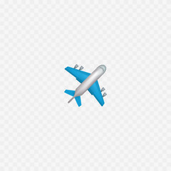 Airplane icon. Aviation concept. Take off and landing © yabluko_draws