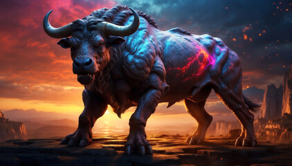  A raging bull from hel