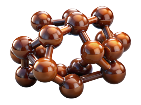 Chocolate molecular geometric chaos abstract structure